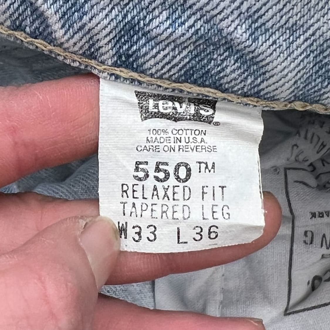 usa 리바이스 550 데님팬츠 r2178 상품이미지8