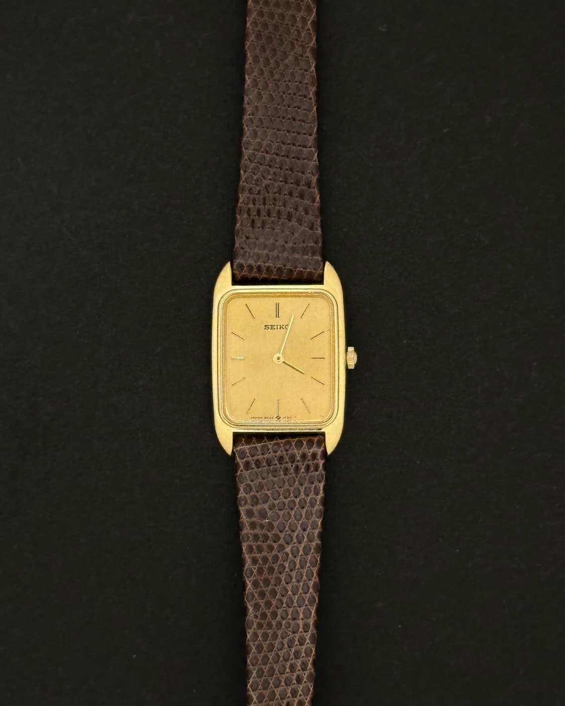 세이코 골드 다이얼 쿼츠 시계 상품이미지5