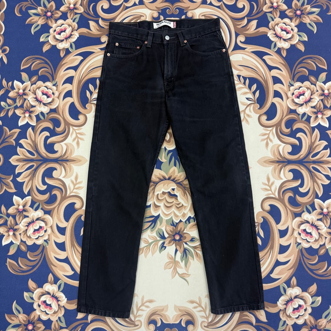 (31)10s 리바이스 Levis 블랙 데님팬츠 상품이미지3