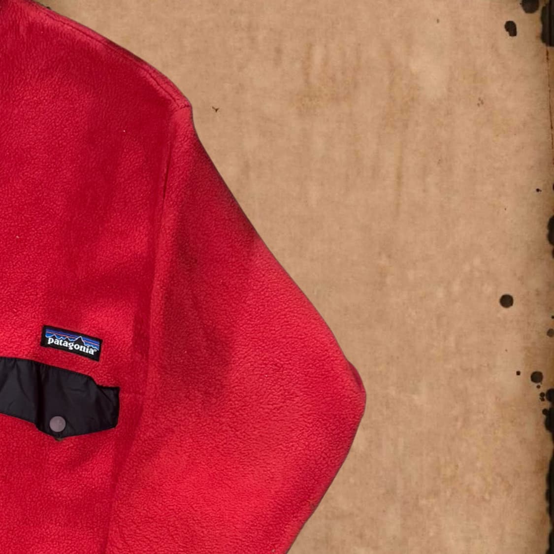 Patagonia 레드 풀오버 상품이미지2