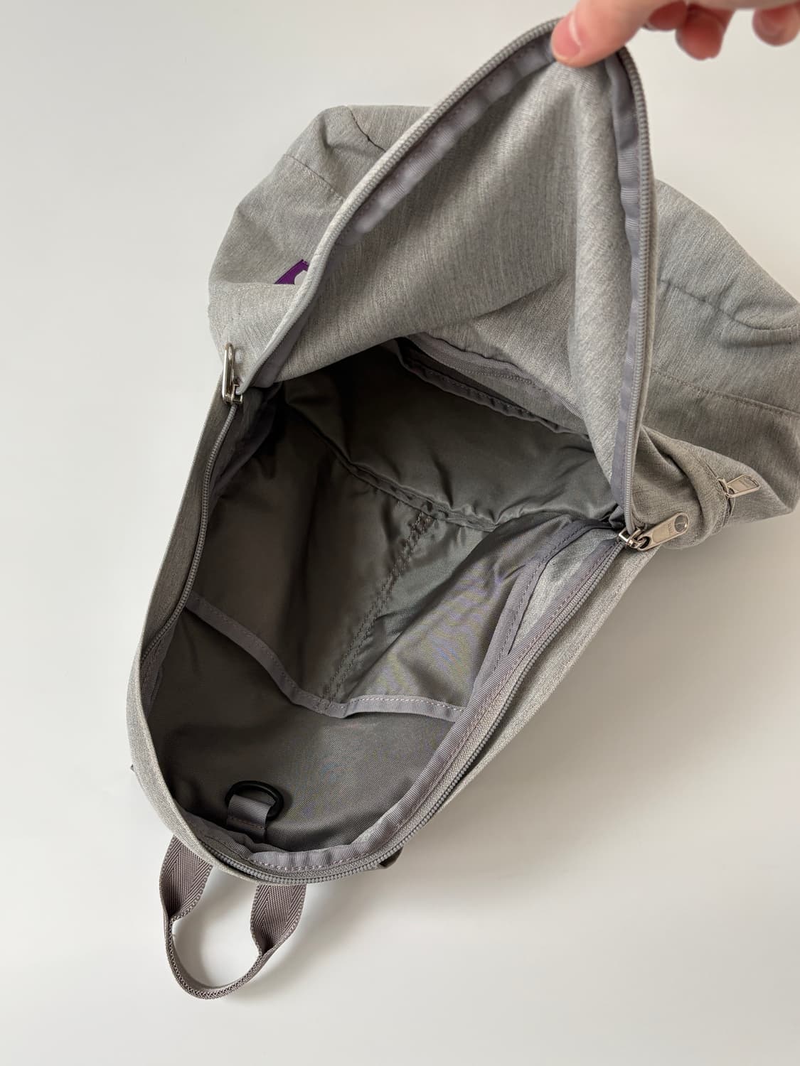 노스페이스 퍼플라벨 데이팩 백팩 그레이 상품이미지7