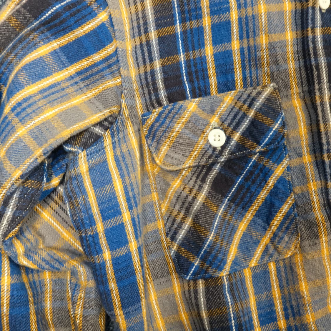 더블웍스 체크 워크셔츠 상품이미지3