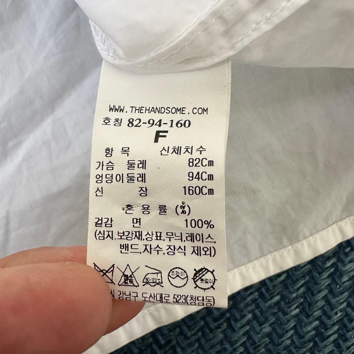 [여성F] 타임 오픈 카라 반팔 셔츠 상품이미지4