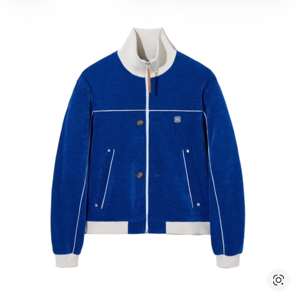 세터 하젠 벨루어 숏 트랙 자켓 리조트 블루 상품이미지1