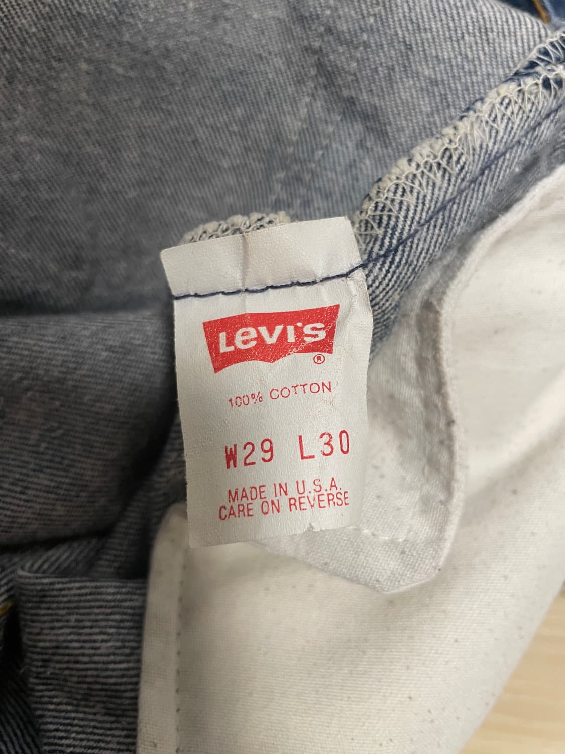 90s 빈티지 리바이스 501 usa 팝니다 상품이미지4