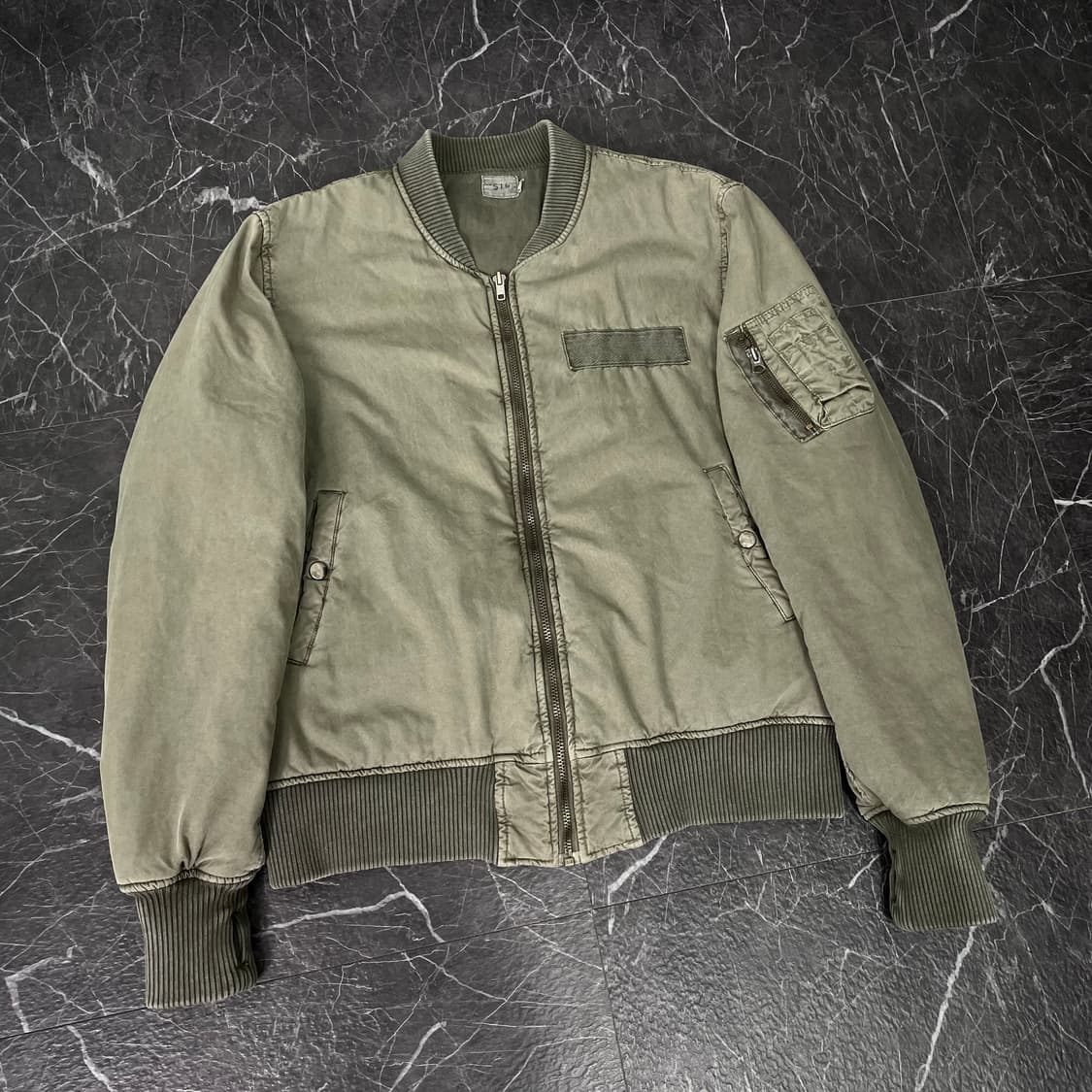 XL 밀리터리 핸드워머 MA-1 봄버 자켓 상품이미지4