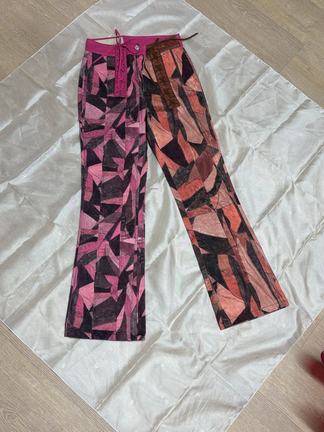 Andersson Bell Patchwork Leather pants 상품이미지2