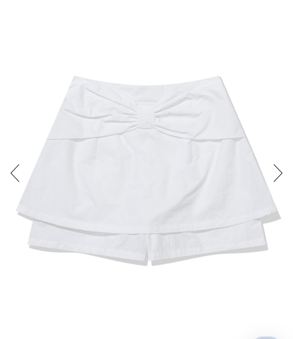 GIANT RIBBON SKIRT PANTS(WHITE) 상품이미지1