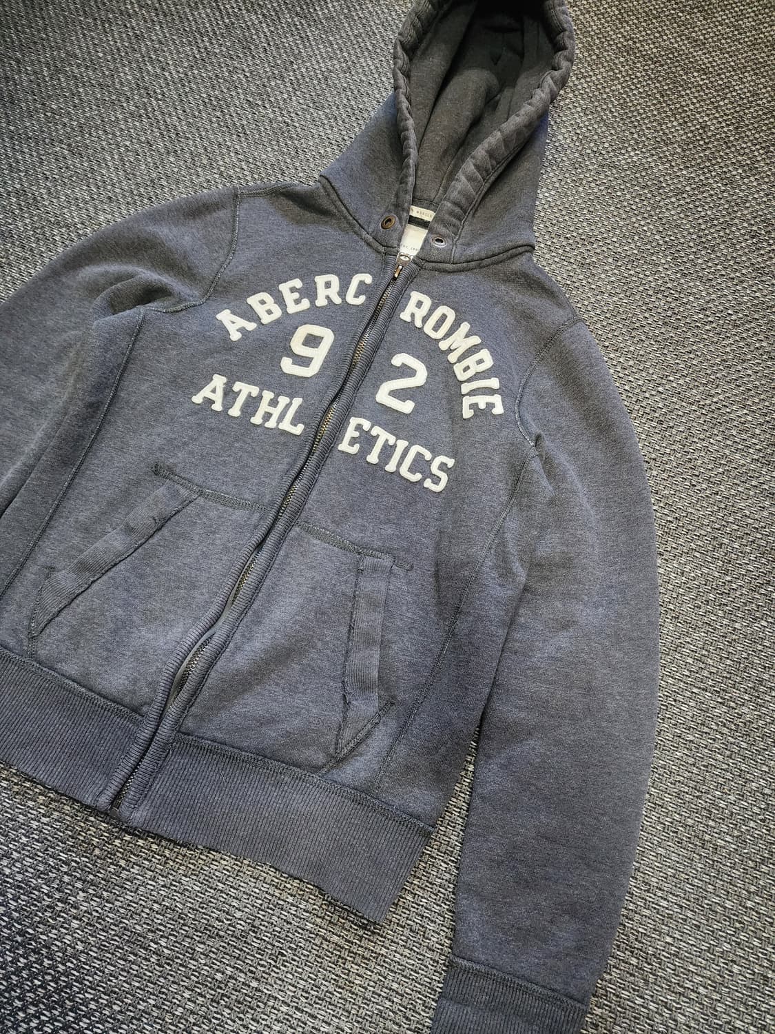 아베크롬비 후드집업 그레이 L사이즈  상품이미지5