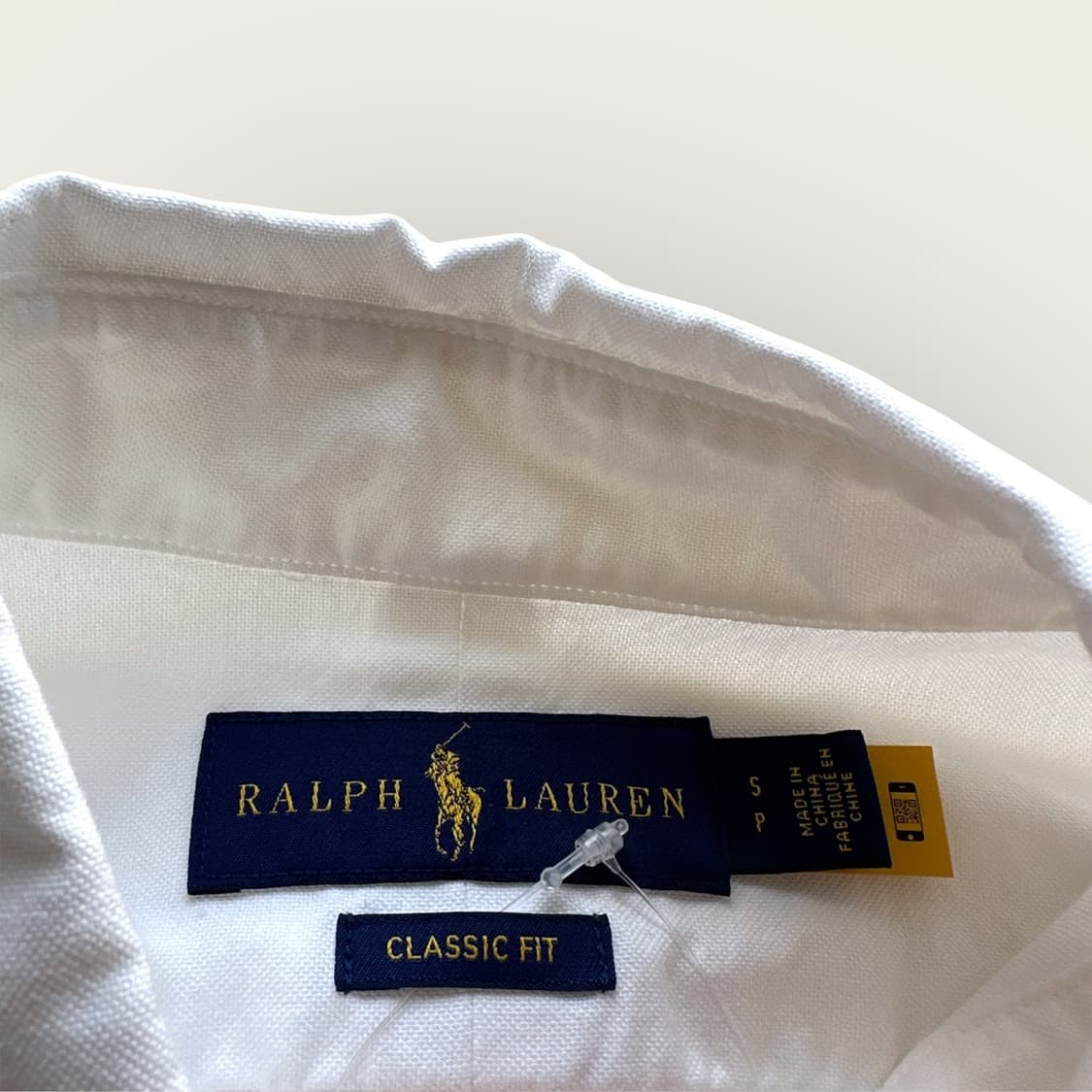폴로 랄프로렌 신형 qr 화이트 셔츠 상품이미지3