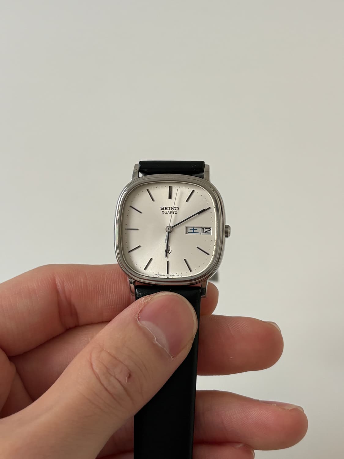 1980s Silver Square Quartz 상품이미지3