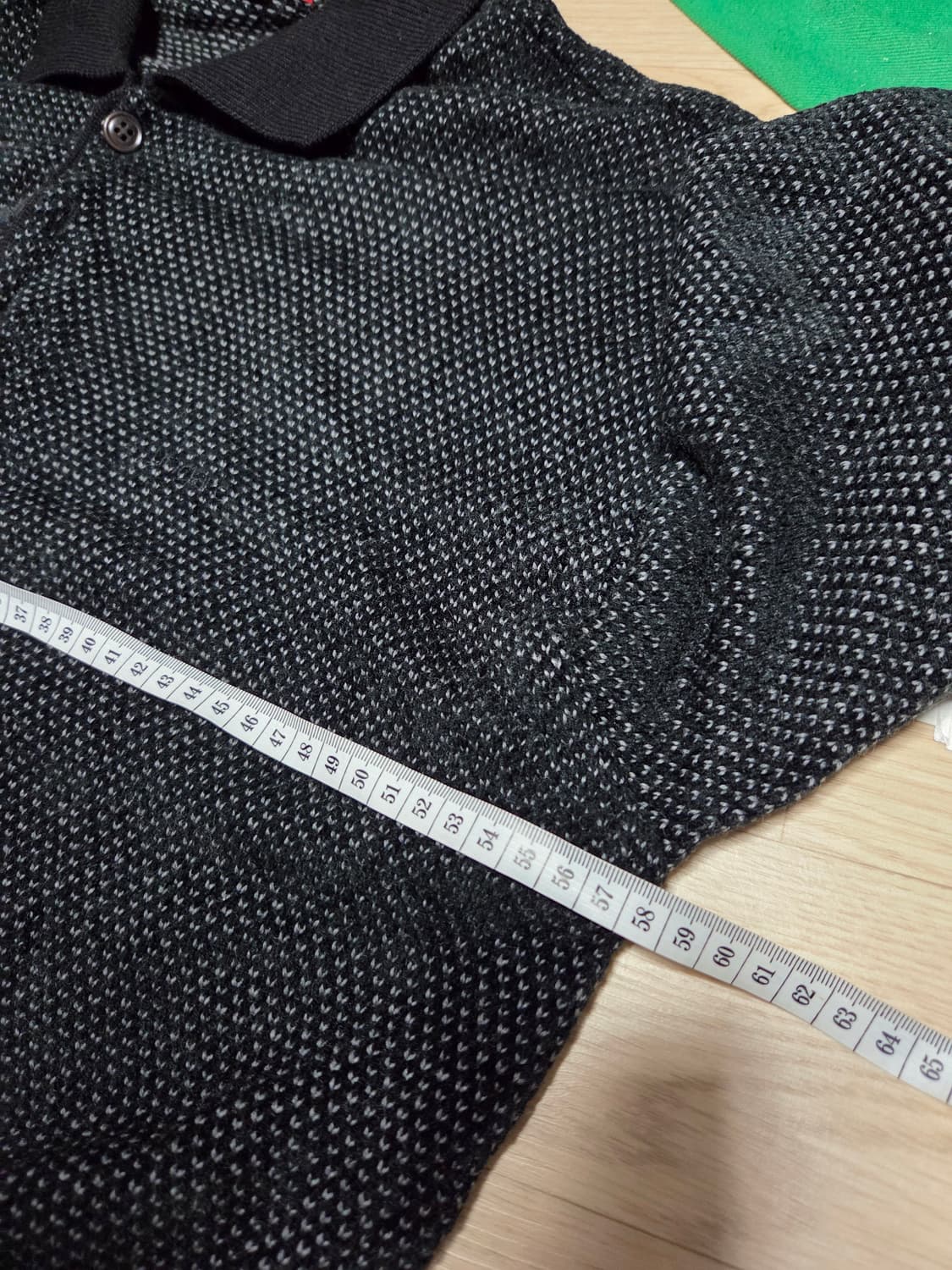 UNGARO PARIS 울 카라 니트 블랙  상품이미지8