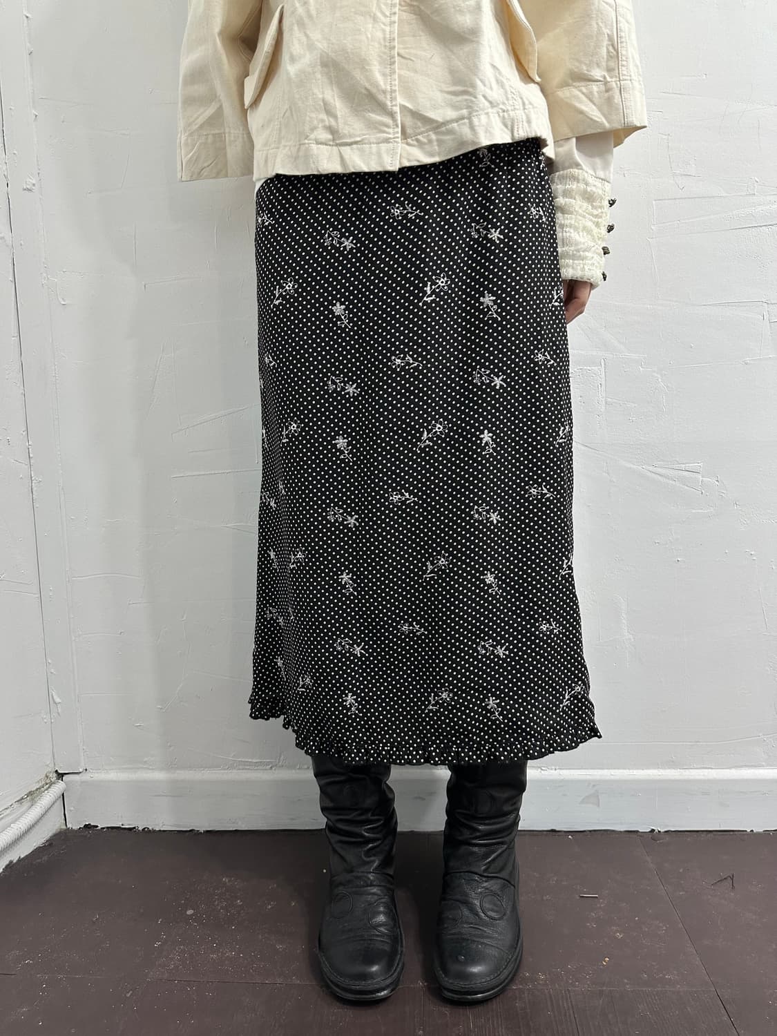 monte ovest flower dot skirt 상품이미지1