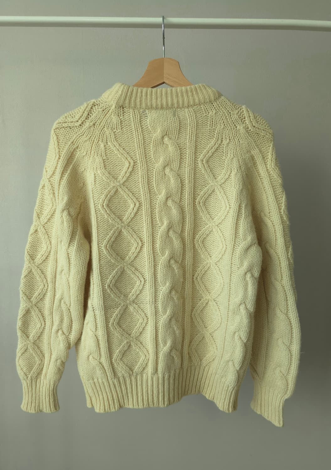 Giovanni 울100% 케이블 니트 상품이미지5