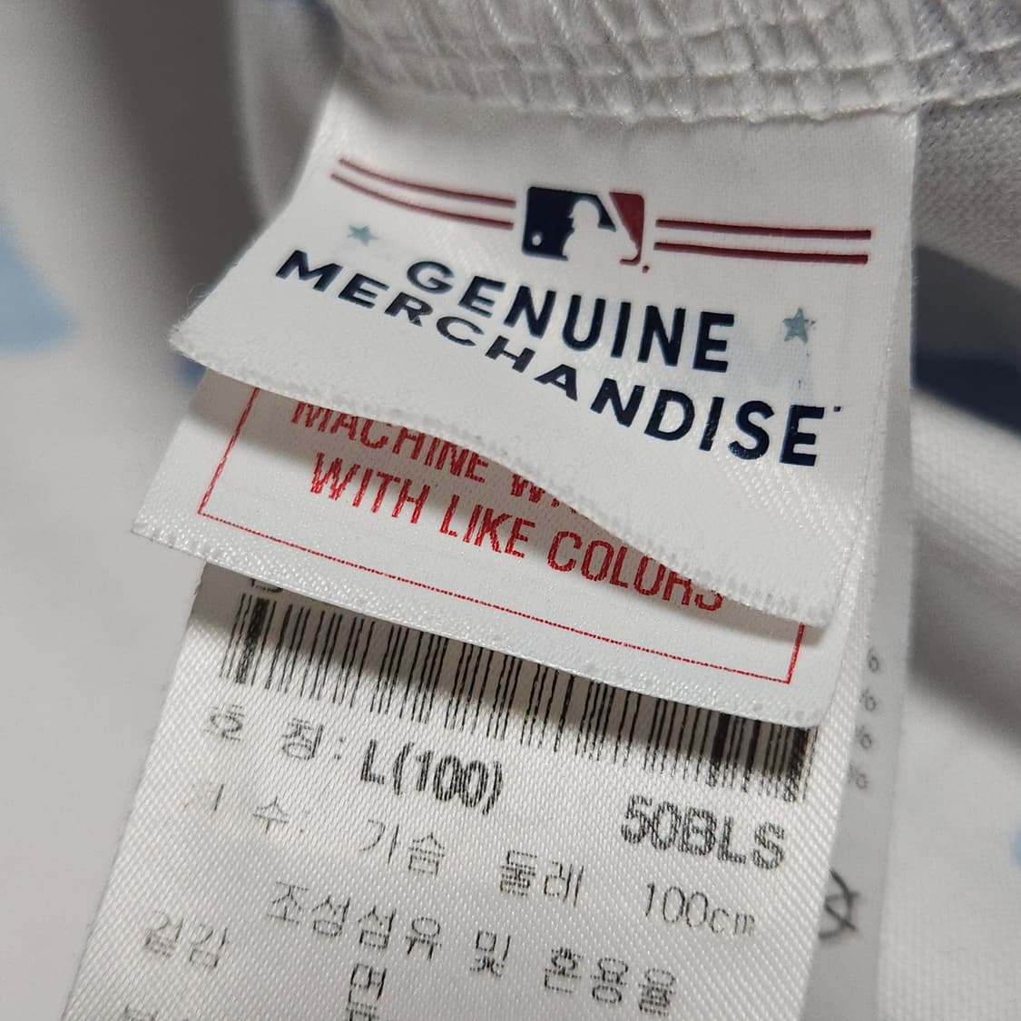 100 ) MLB 엠엘비 그라데이션 모노그램 오버핏 반팔티 상품이미지9