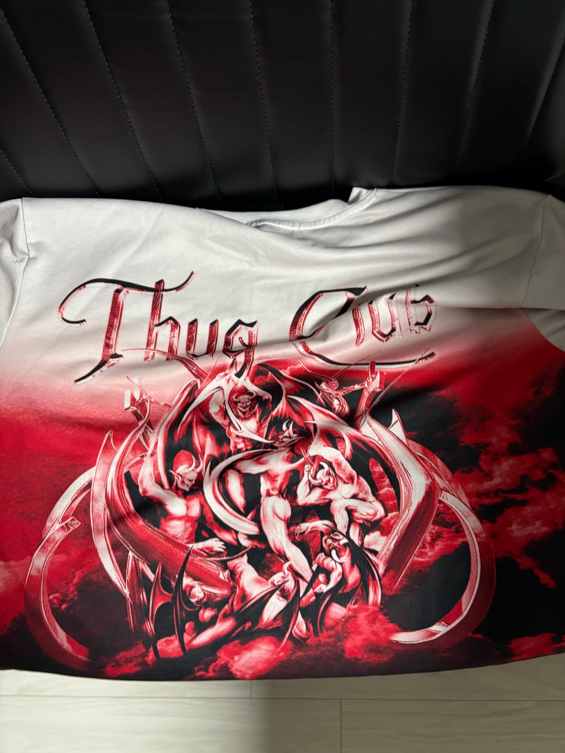 thug club 악마 롱슬리브 3사이즈 상품이미지2