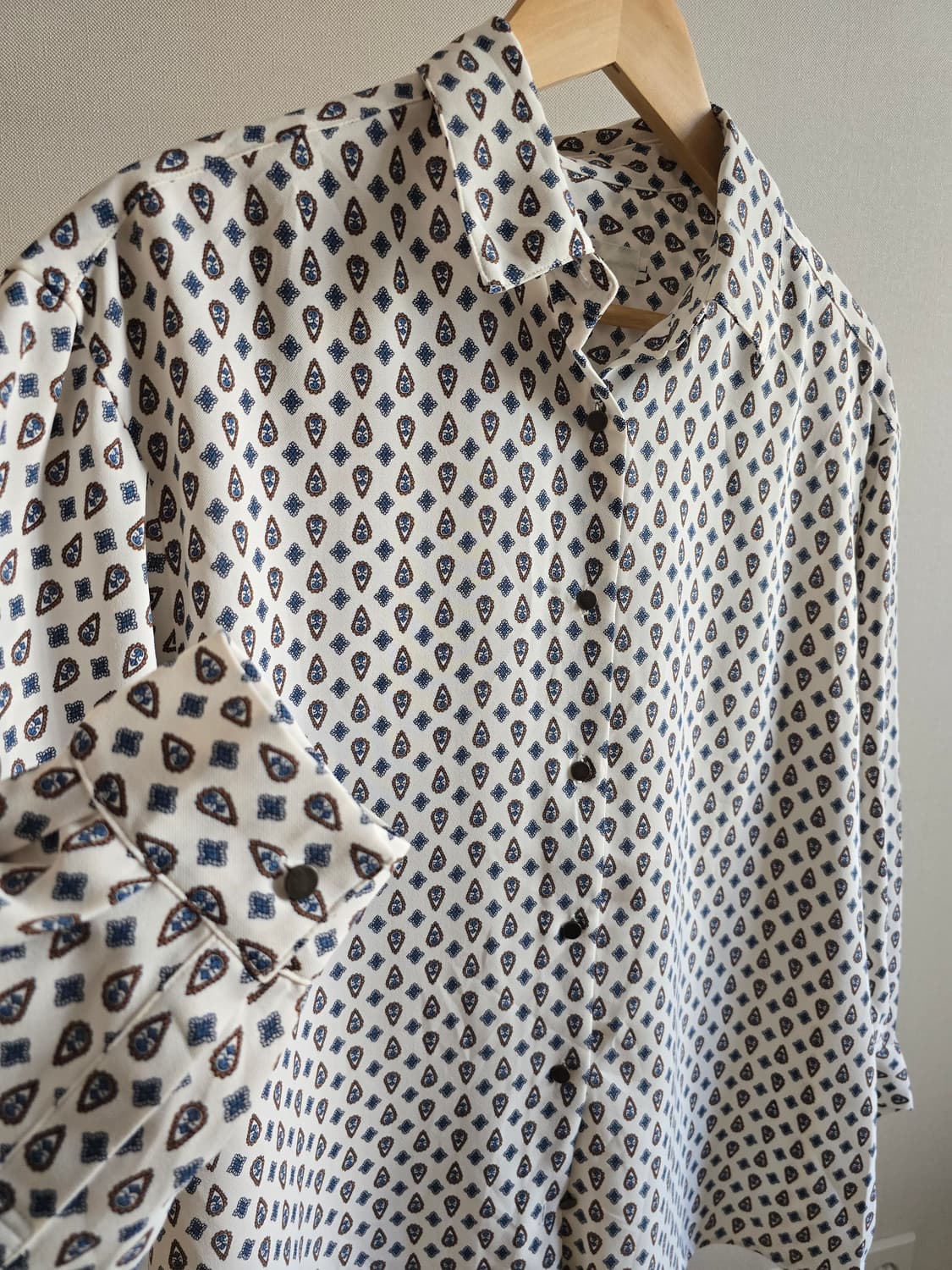 Jantzen 패턴 셔츠 블라우스 상품이미지6