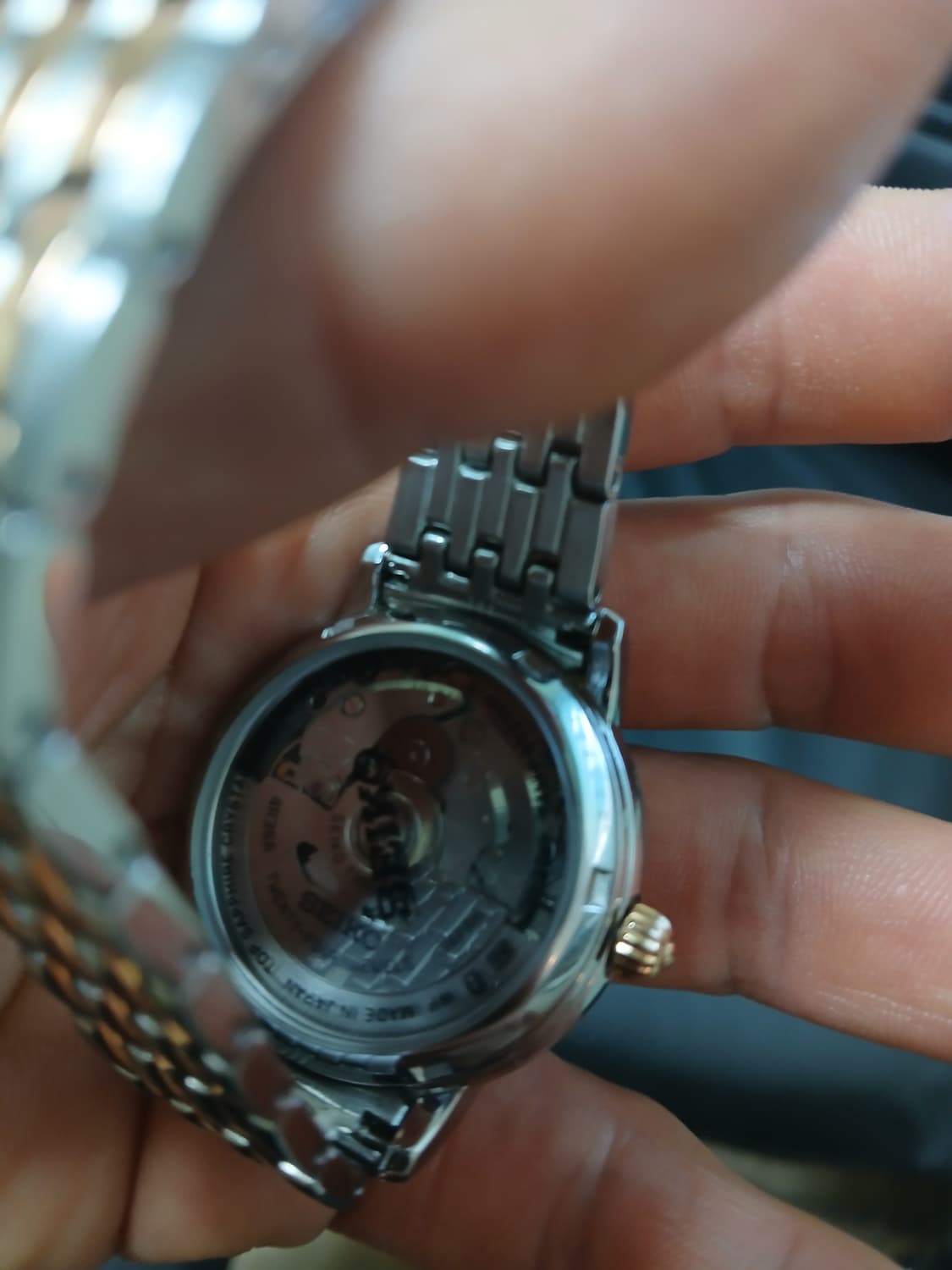 세이코 오토매틱 콤비 시계 상품이미지3