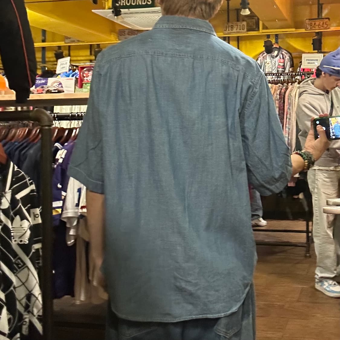 [HI] 칼하트 반팔 데님셔츠 상품이미지5