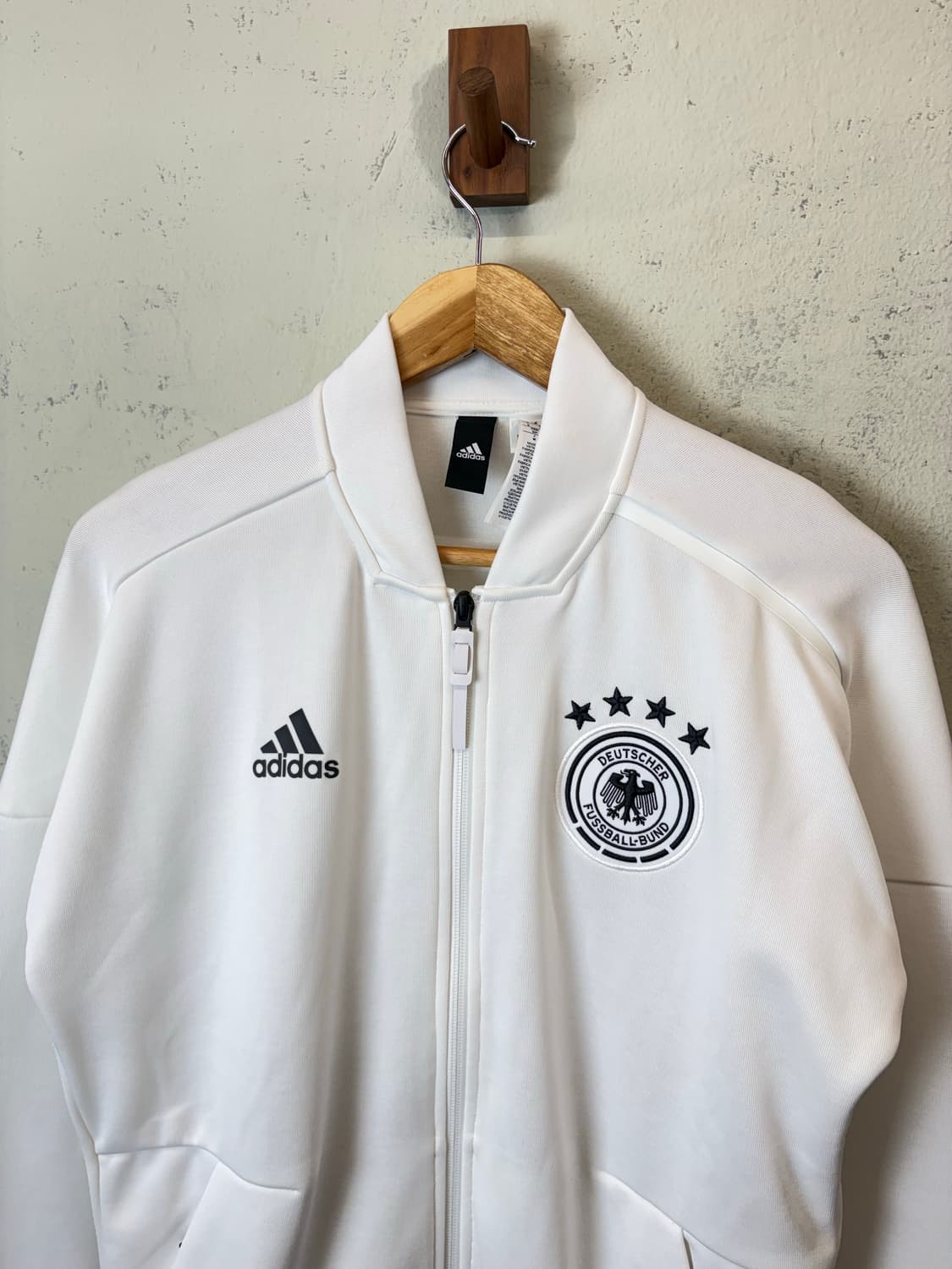 아디다스 독일 국대 트랙탑 져지 화이트 상품이미지3