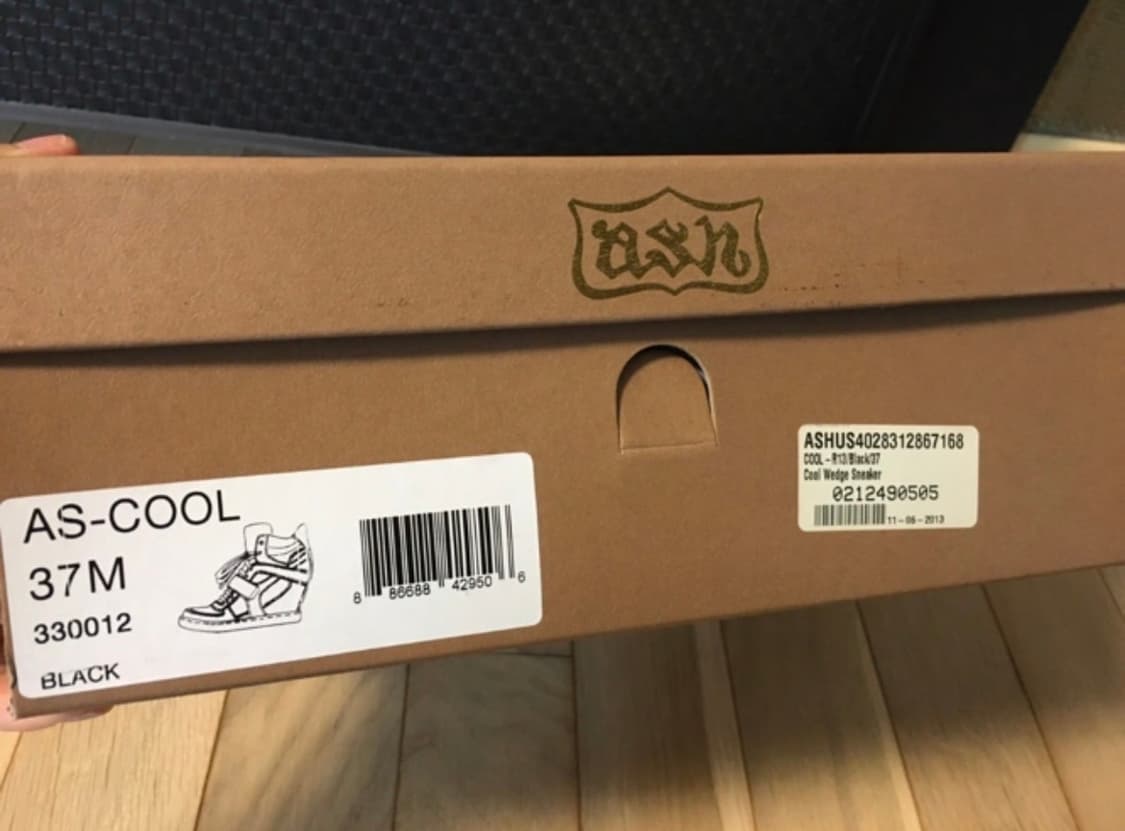 Ash 쿨웨지 스니커즈 37 새상품 상품이미지3