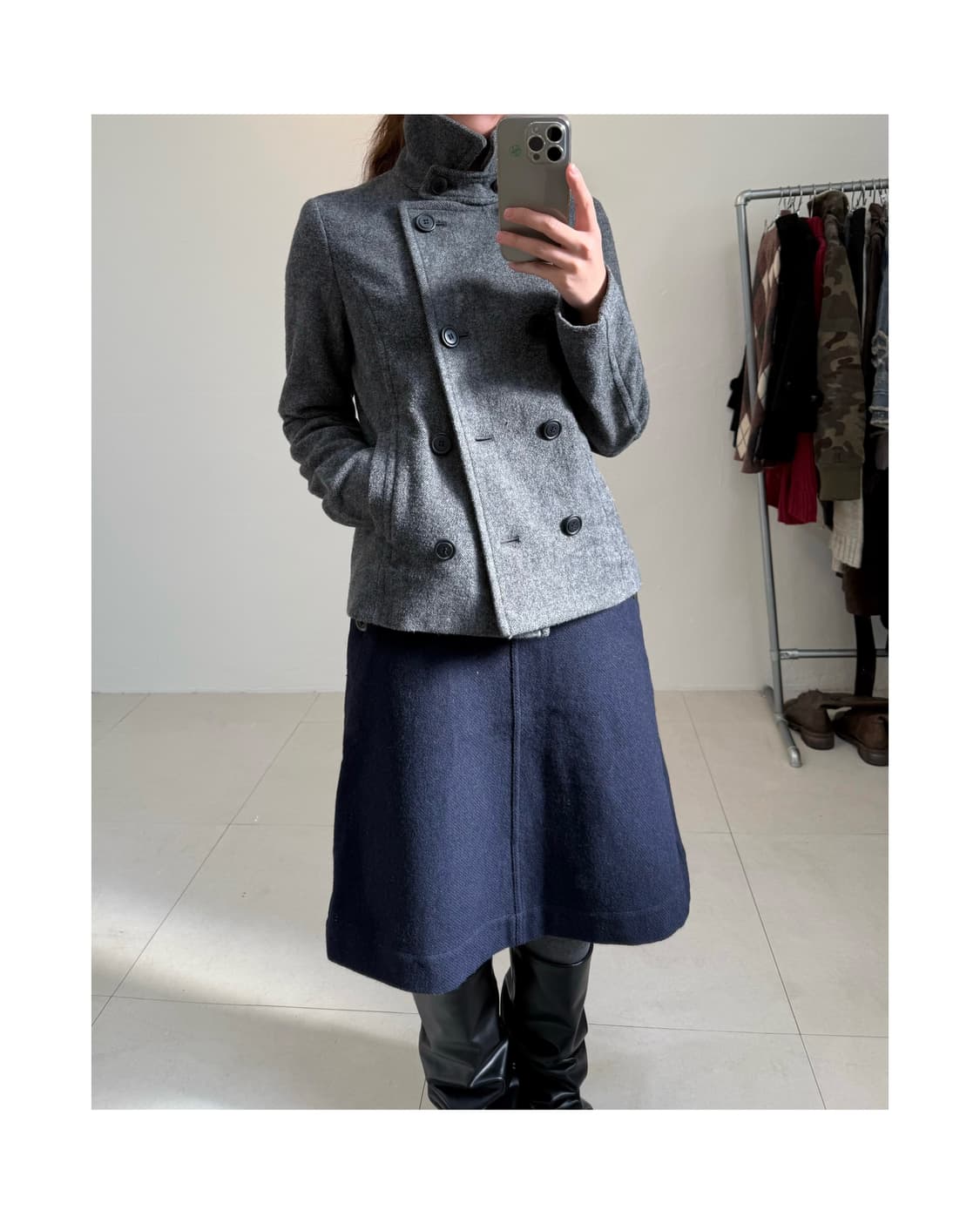 빈티지 울 자켓 상품이미지5