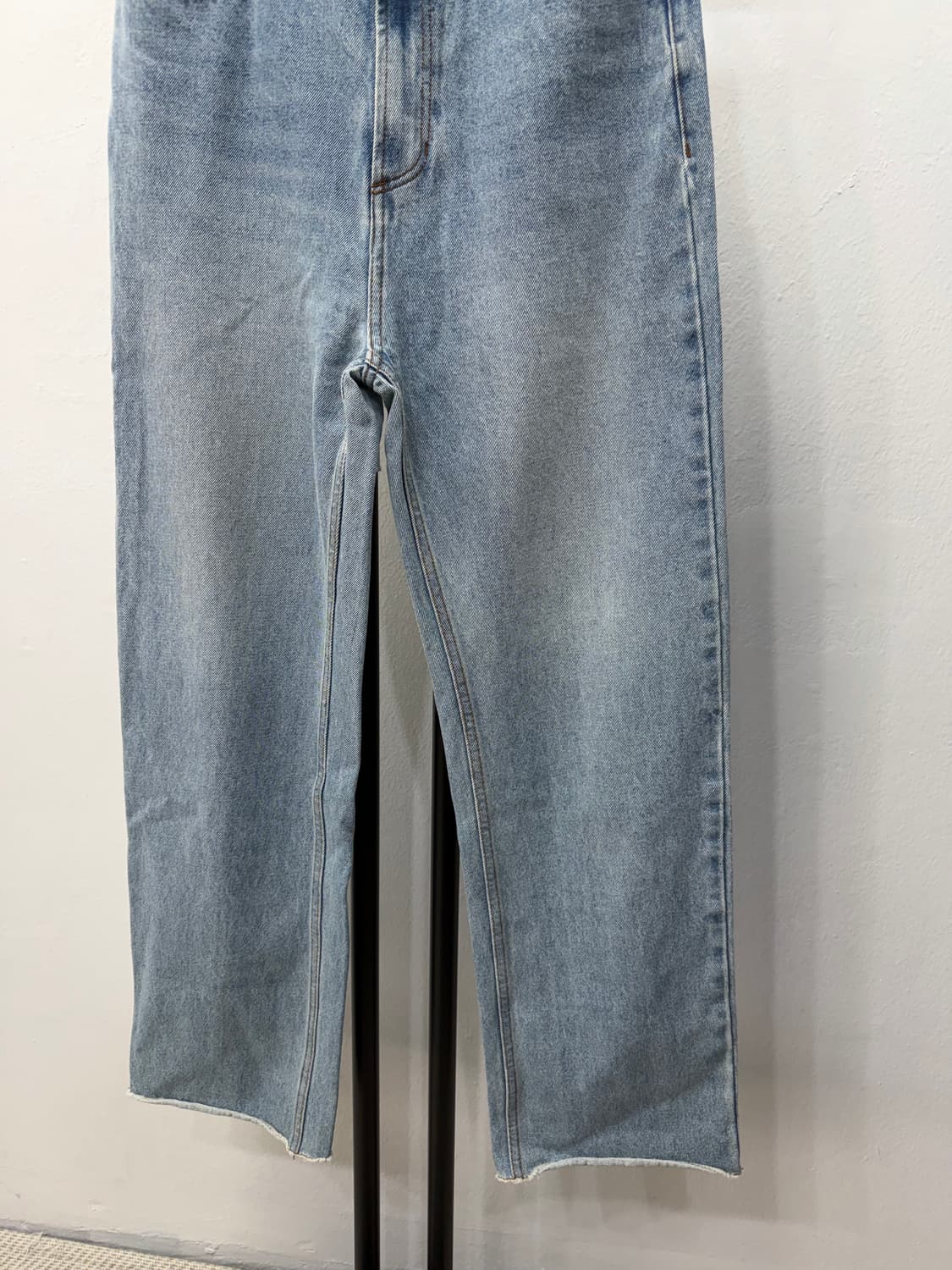 정품) 렉토 여성 데님 와이드 팬츠 S(27-28) 상품이미지3