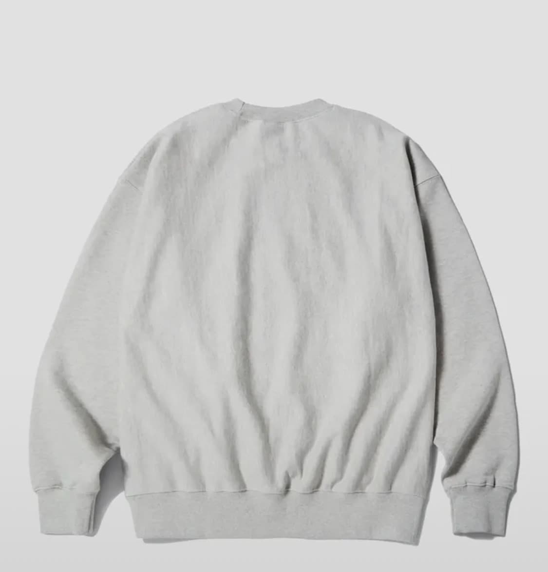 (L) 아웃스탠딩 U.S.ARMY 맨투맨 3% 멜란지 그레이 상품이미지2