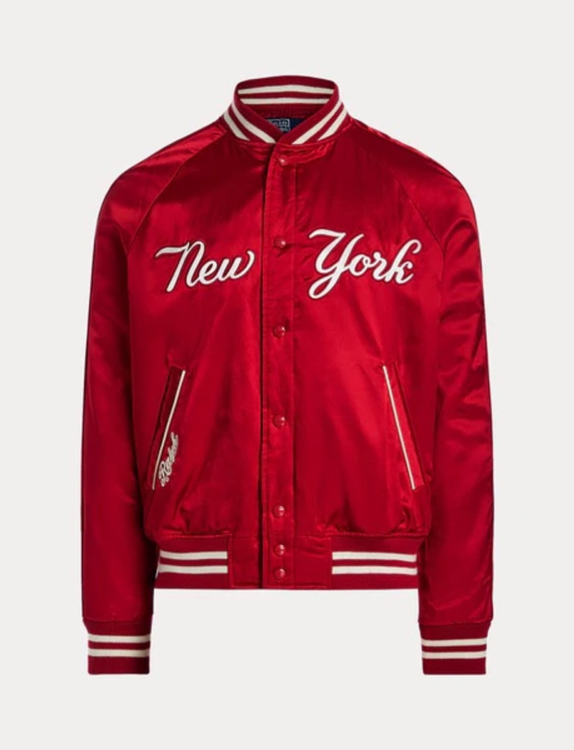 폴로 랄프로렌 뉴욕 양키스 새틴 바시티 자켓 L 상품이미지1