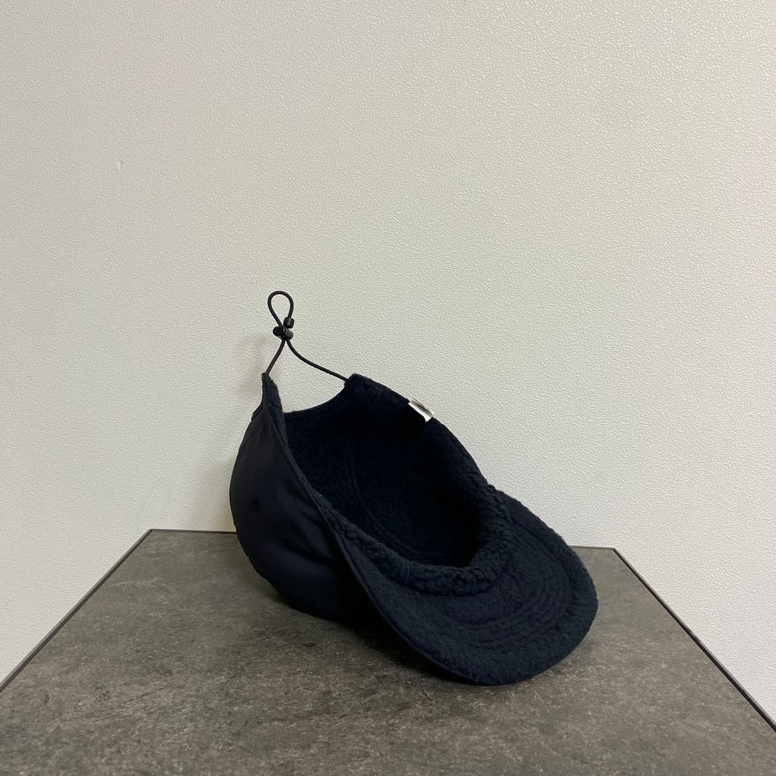 슈프림 박스로고 캠프캡 모자 리버시블 플리스 블랙 상품이미지7