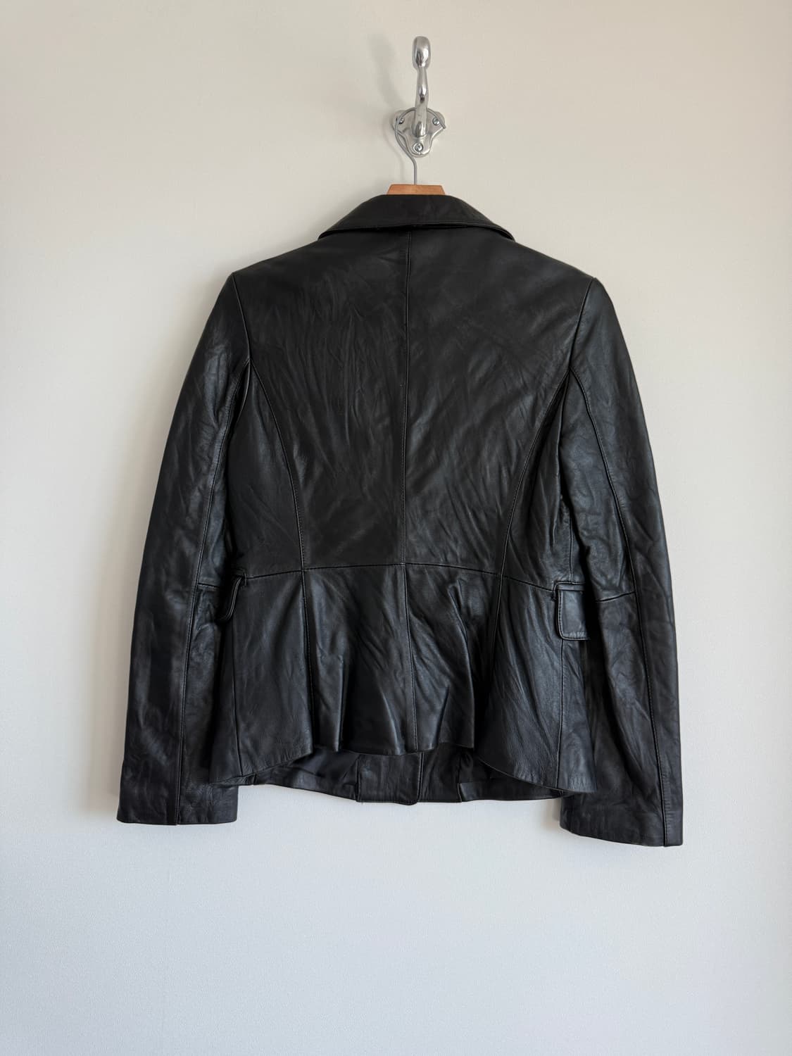 Pre owned 램스킨 레더자켓 상품이미지4