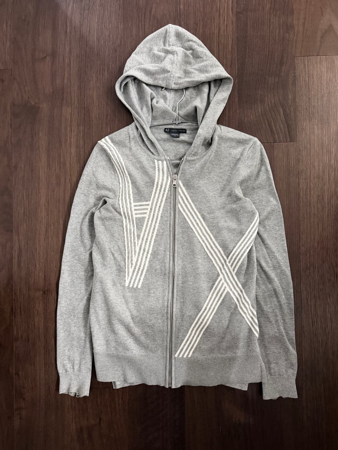 아르마니 익스체인지 니트 후드집업 상품이미지1