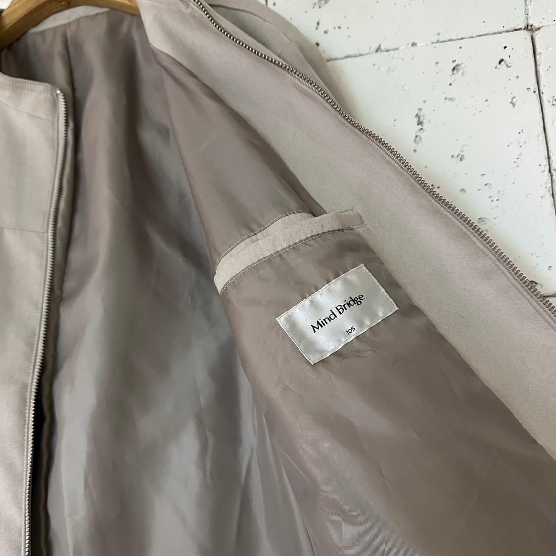 105 마인드브릿지 비건 스웨이드 블루종 상품이미지4