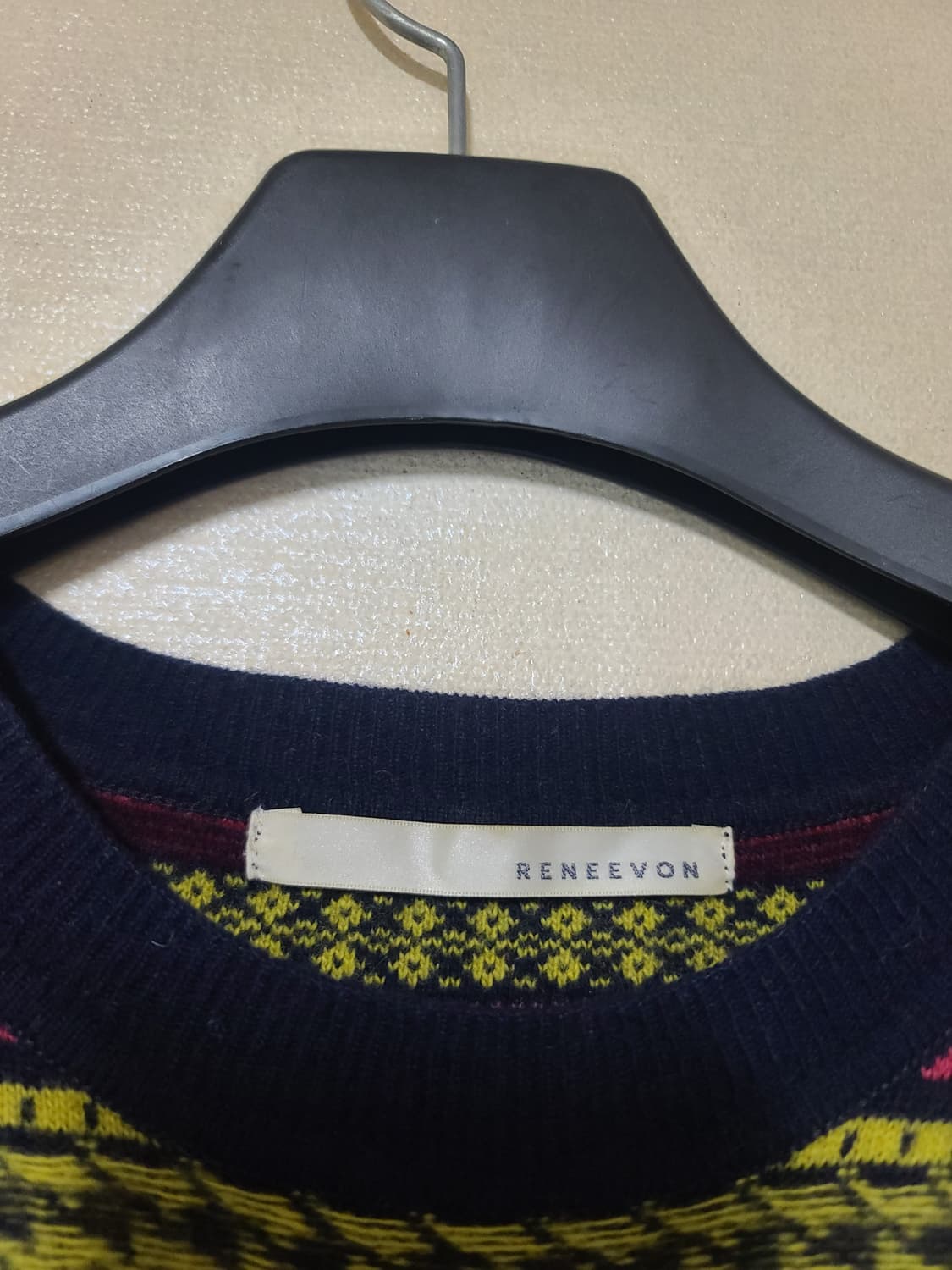 레니본 캐시미어 혼방 니트 원피스 상품이미지5