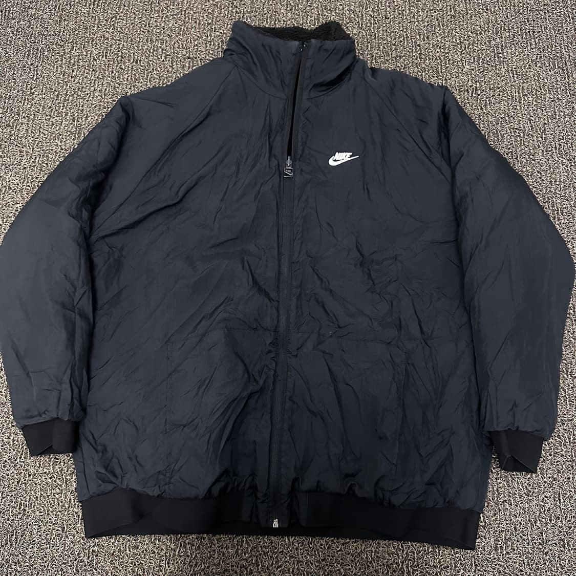 NIKE 나이키 스우시 뽀글이 양면 후리스 자켓 L 상품이미지6