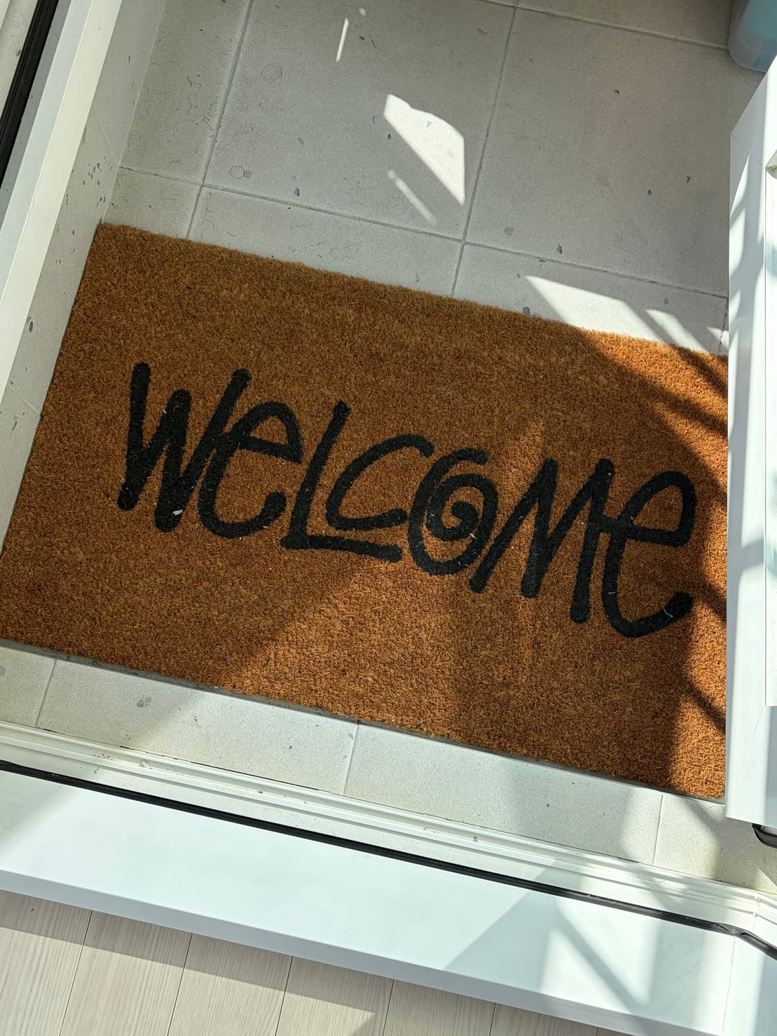 stussy 스투시 웰컴 매트 코코아 컬러 상품이미지1