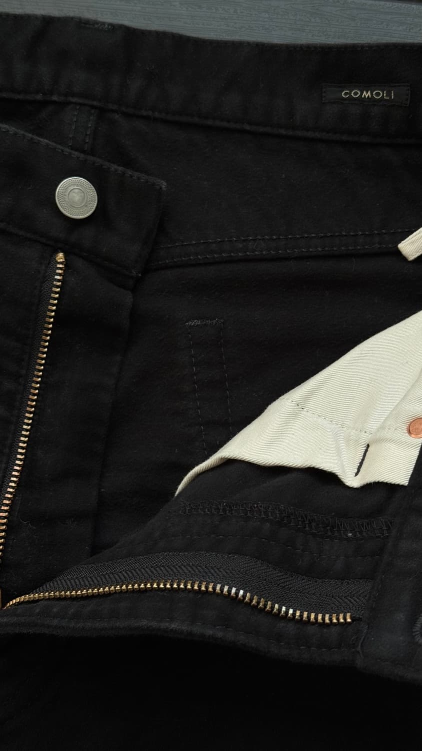 코모리 몰스킨 5P 블랙 팬츠 2사이즈 상품이미지4