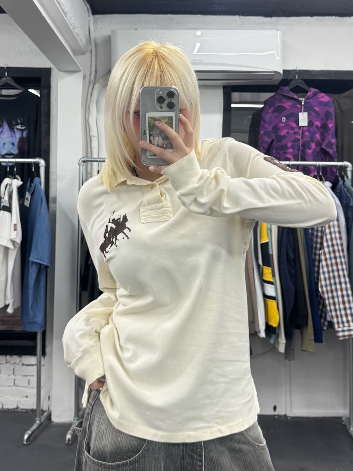 폴로 랄프로렌 빅포니 PK 롱슬리브 상품이미지1