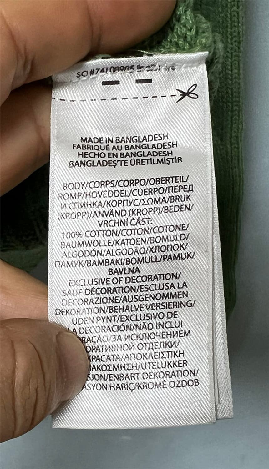 POLO 폴로 여자 꽈배기니트 기본 S 90 55 보이즈L  상품이미지5