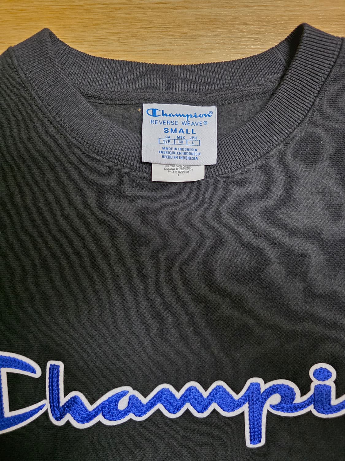 챔피온 리버스위브 기모 맨투맨 상품이미지2