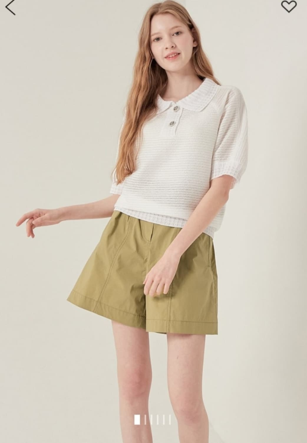 한섬 SJSJ 2021 글리터 니트 탑 90F사이즈 상품이미지1