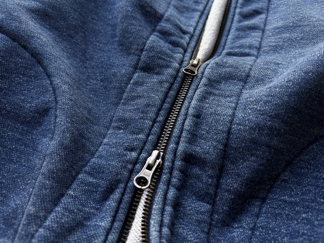 No-collar sweat 2way zip parke 상품이미지8