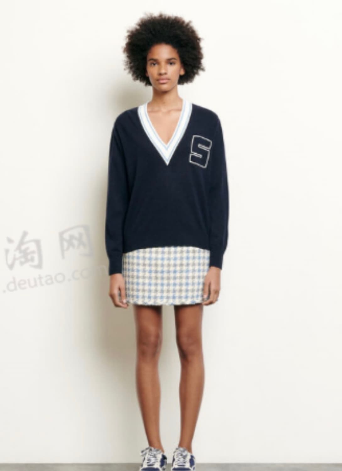 산드로 캐시미어혼방 니트 상품이미지3