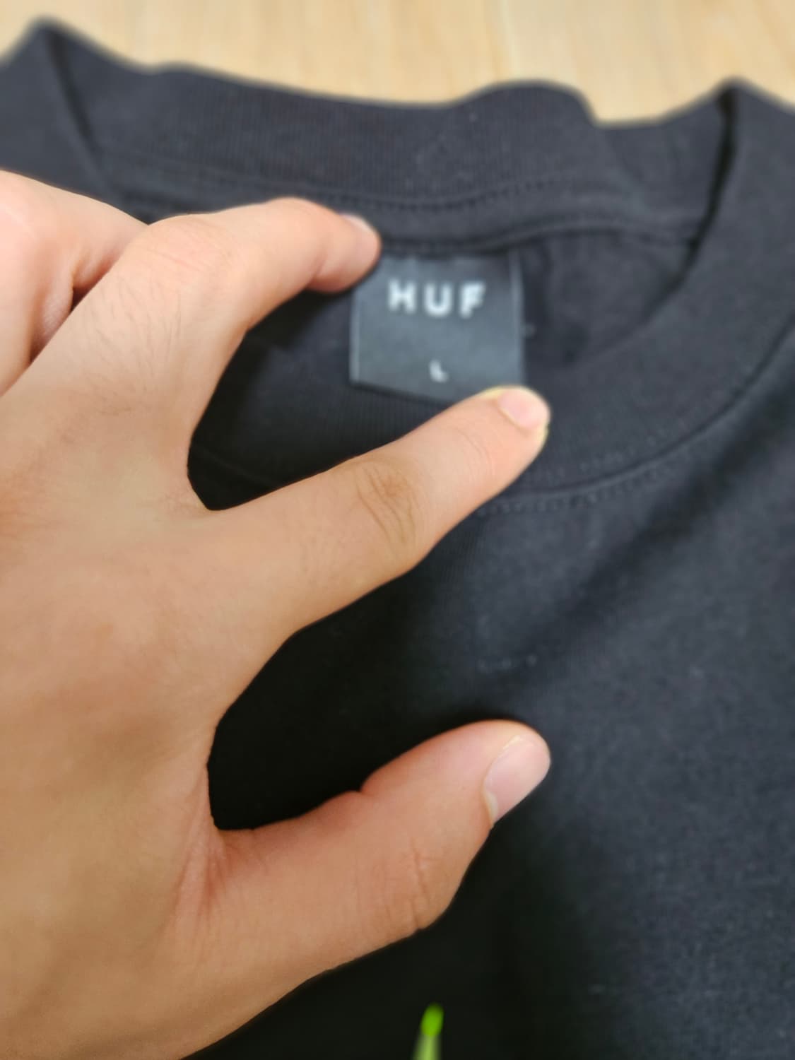 HUF 반팔티 L 상품이미지2