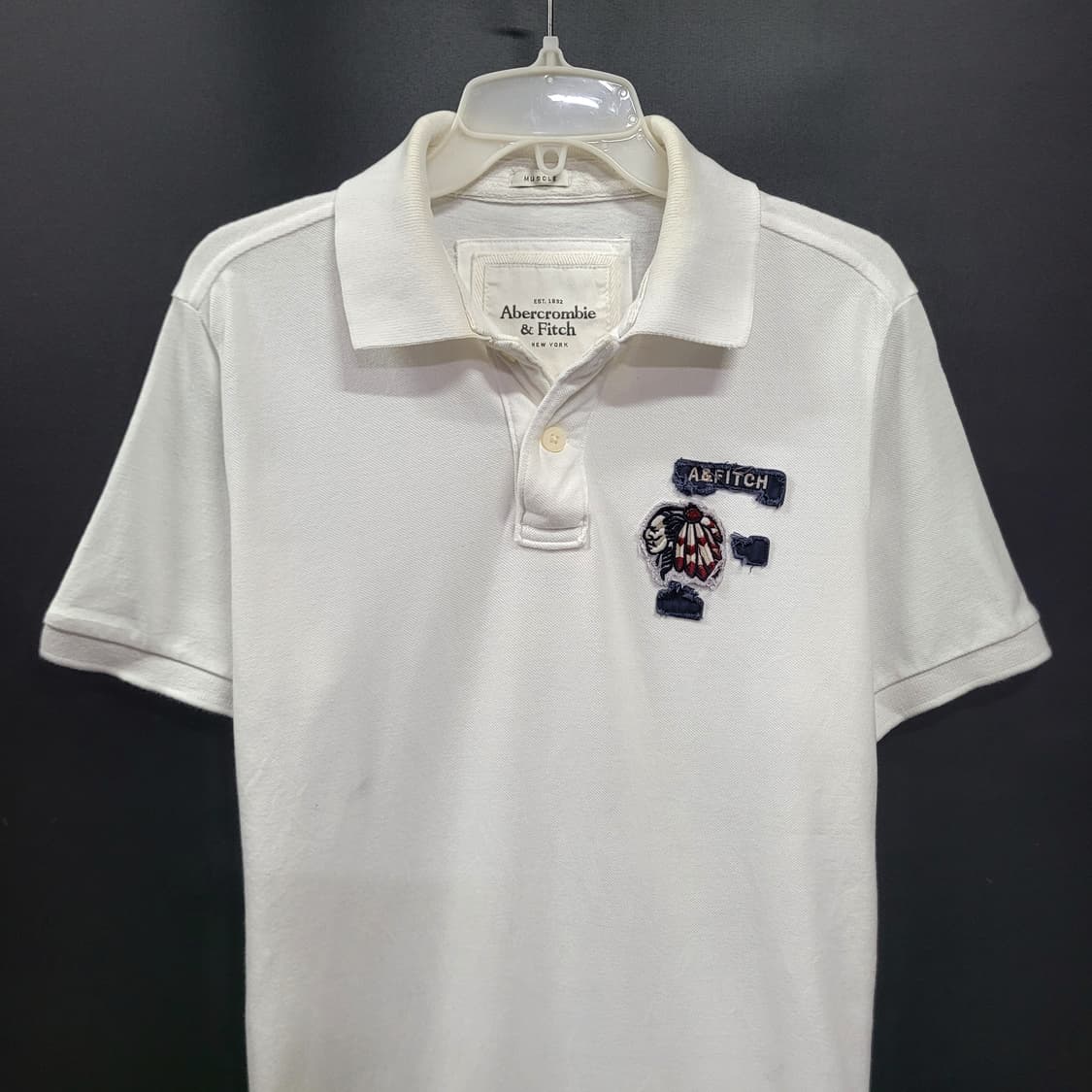아베크롬비 인디안 패치 빈티지 셔츠 상품이미지2