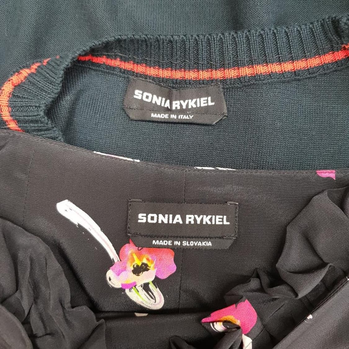 소니아 리키엘 플라워 프린트 투피스 세트 S사이즈 상품이미지9