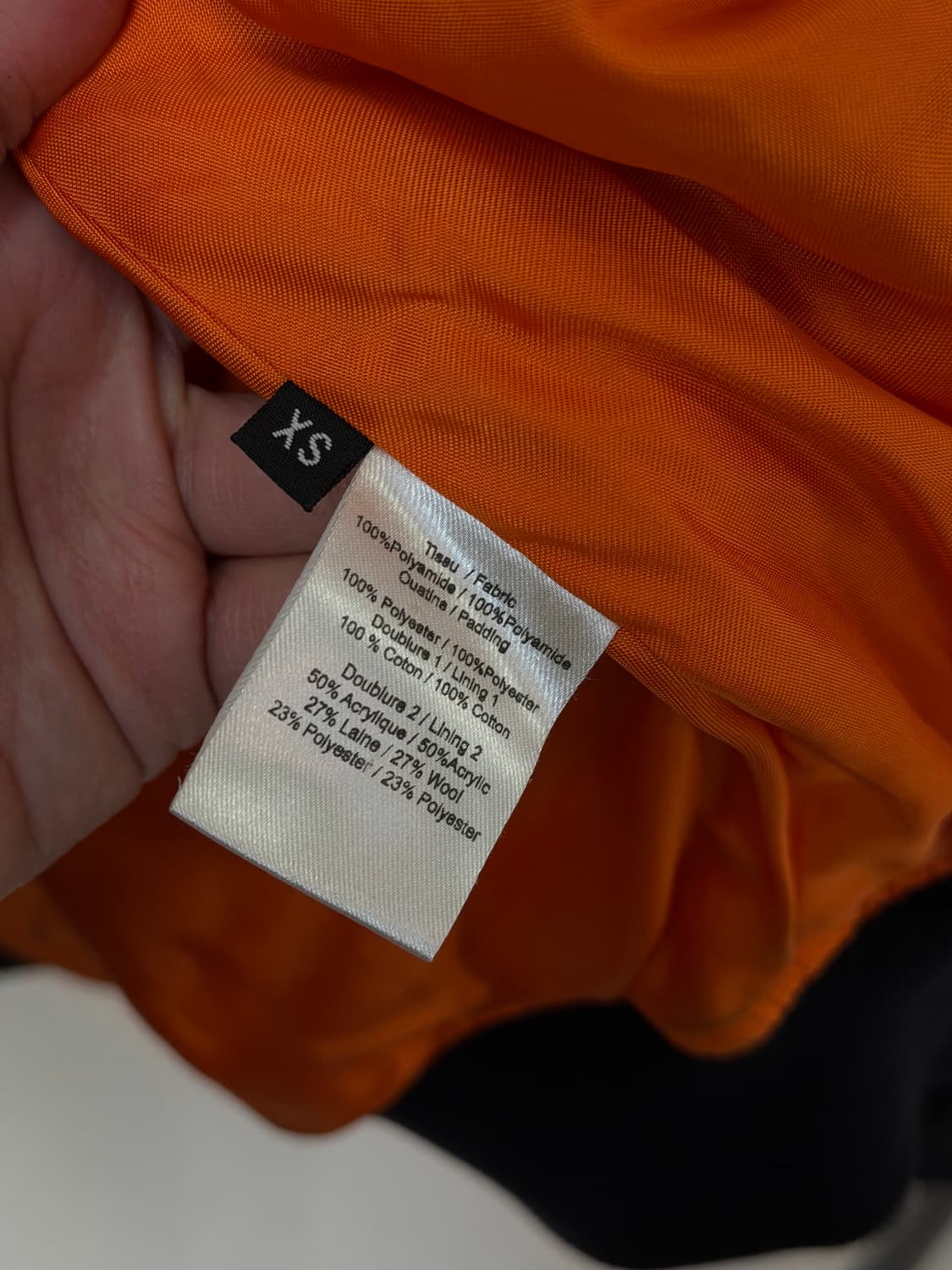 와이프로젝트 디스트럭티드 봄버 자켓(XS) 상품이미지10