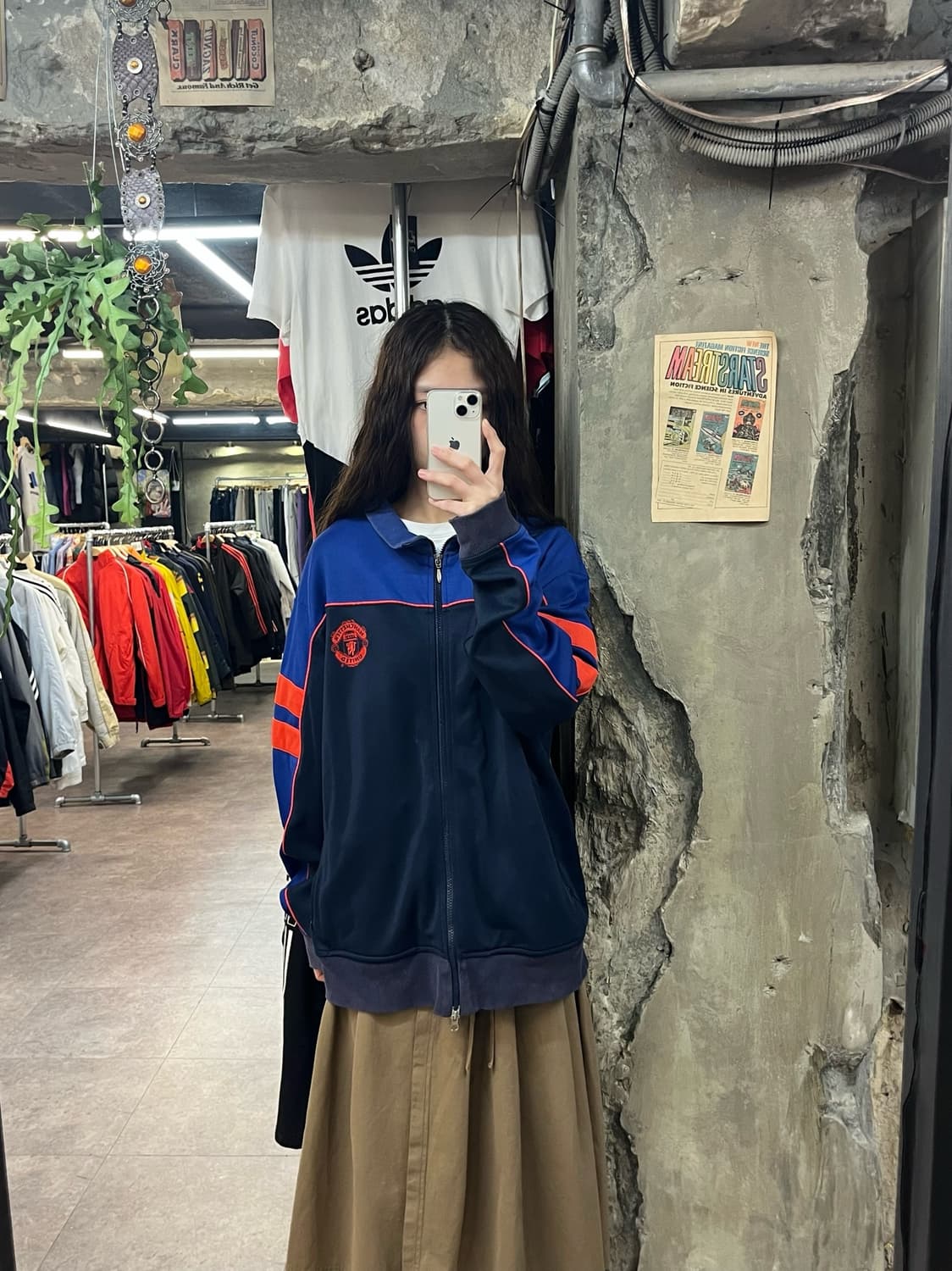 나이키 맨유 투웨이 트랙탑 져지 블루 XL #csz1866 상품이미지2