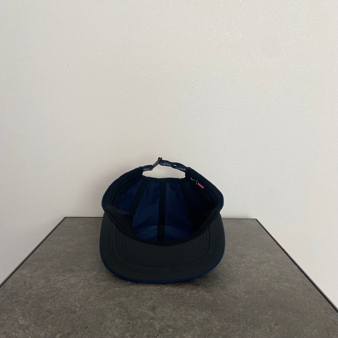 (OS) 슈프림 나이키 에어맥스 콜라보 캠프캡 모자 네이비 상품이미지5