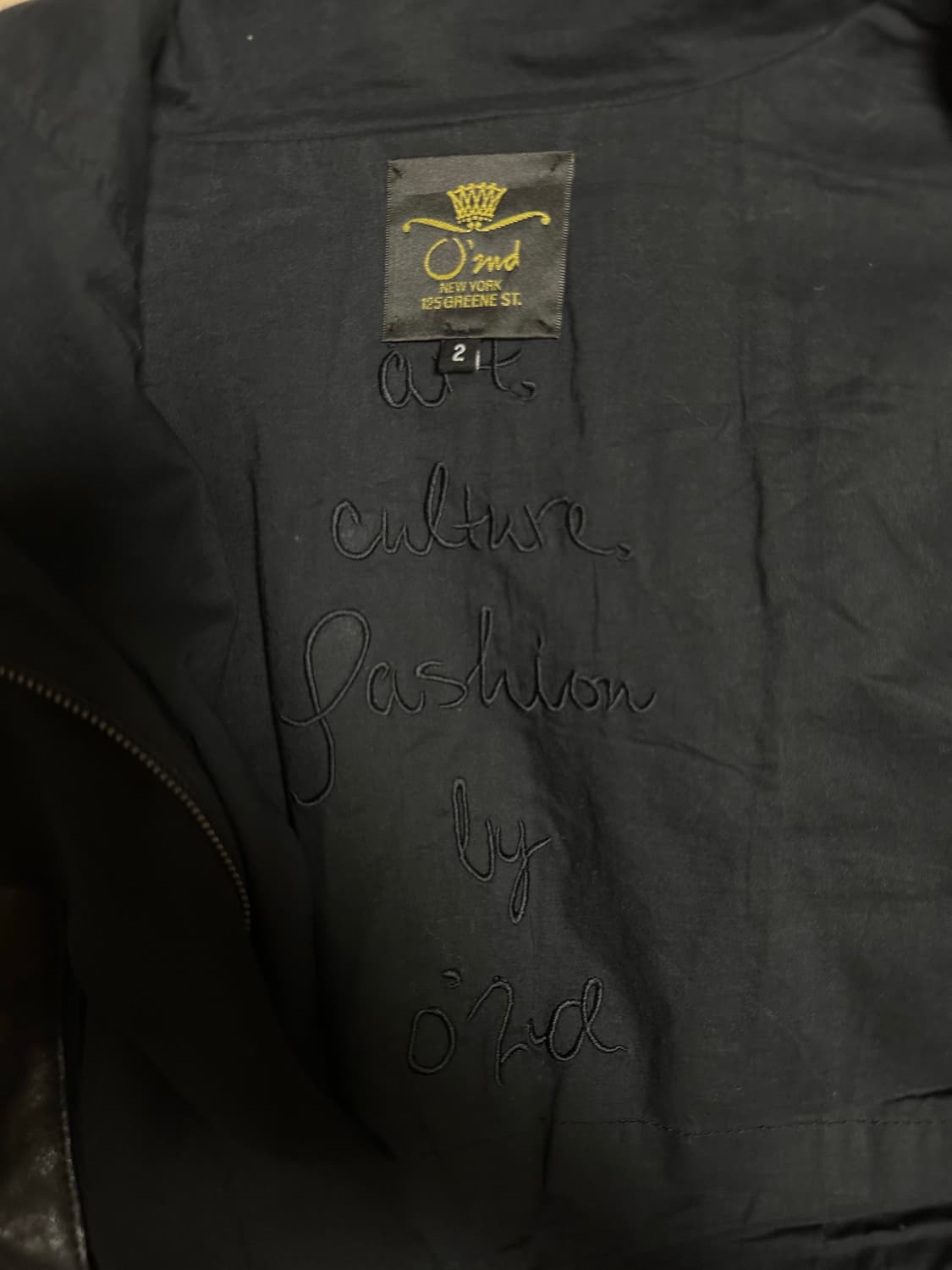 양가죽 사선지퍼 자켓 상품이미지4